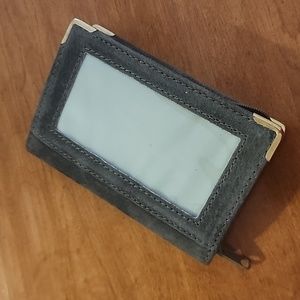 Leather/Suede Wallet - NWOT